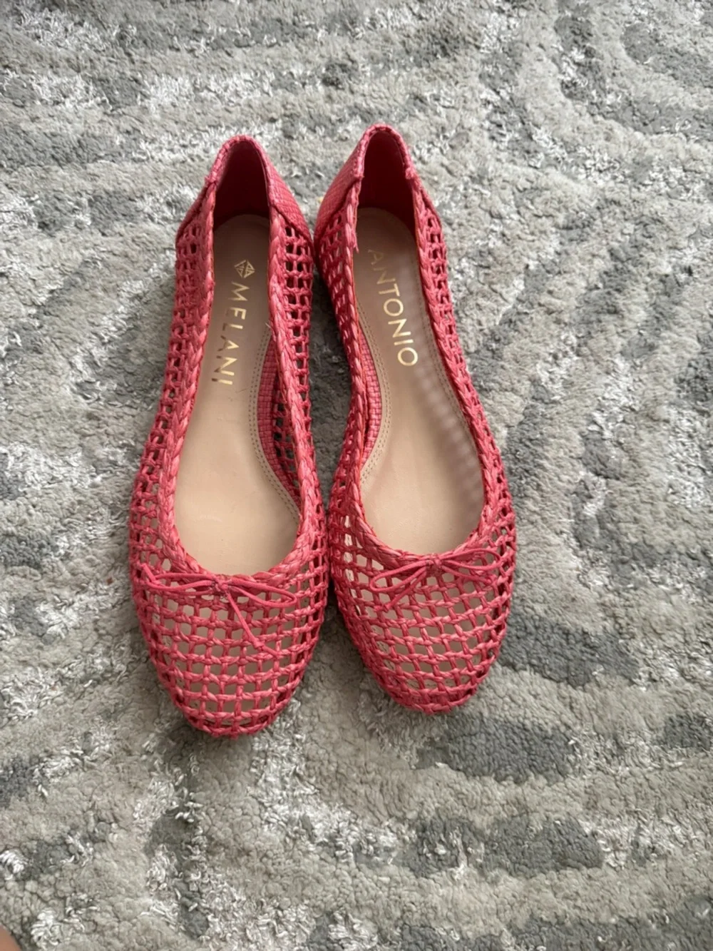Antonio Melani |  basketweave flats